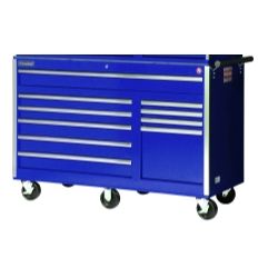 International Tool Box 56 x 24 10 DRAWER CABINET BLUE - Cabinets