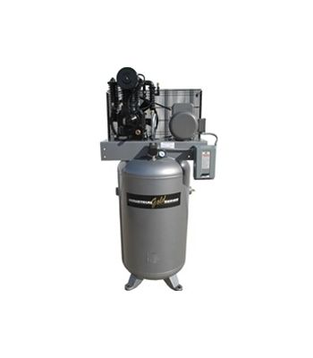Industry Gold Air Compressors - 7.5 HP 3 Phase 80Gal Vertical Compressor 24CFM