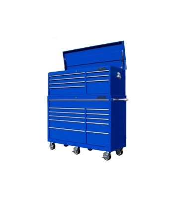7 Drwr Top Chest 11 Drwr Roller Cabinet Combo-BLU